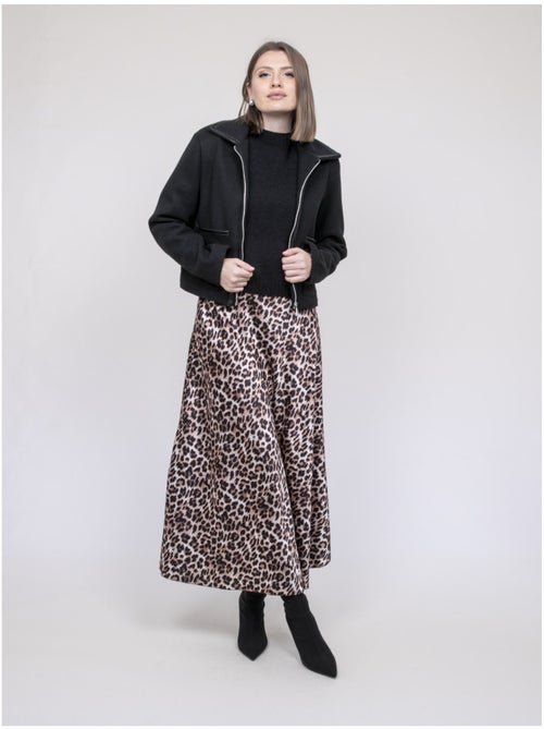 Blouson avec détails simili uzelle - Kiabi Blouson avec détails simili uzelle - Kiabi