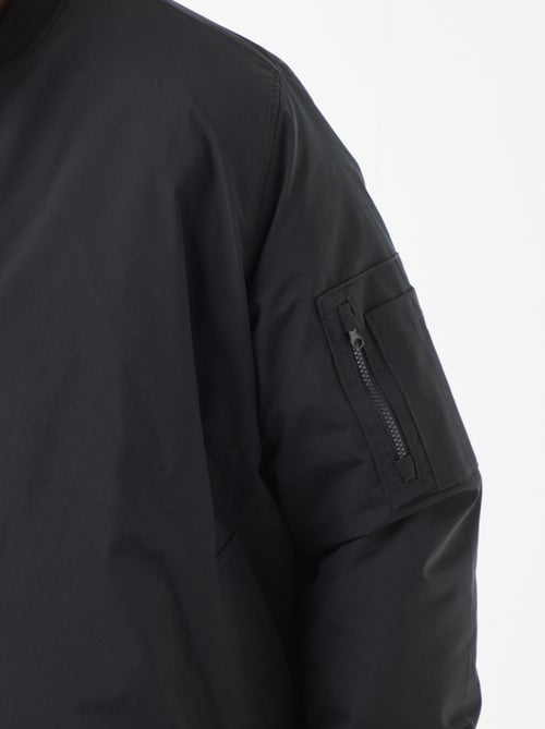 Blouson aviateur déperlant uni - Kiabi