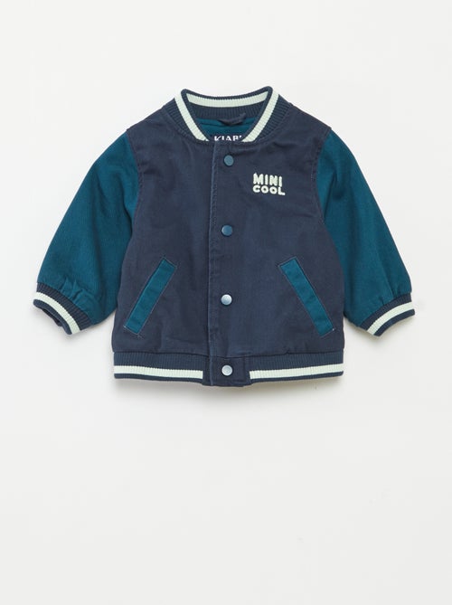 Blouson aviateur en coton - Kiabi