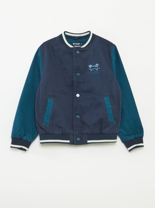 Blouson aviateur en coton - Kiabi