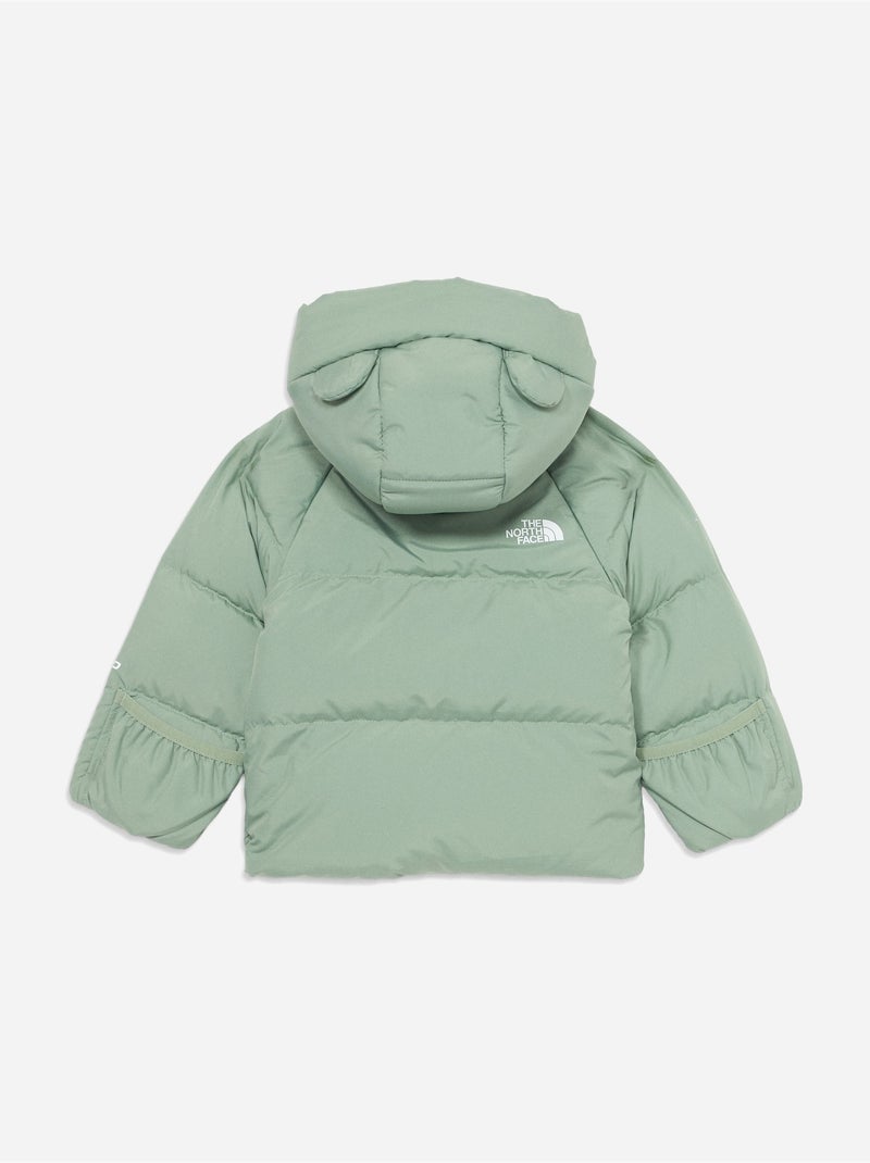 Blouson bébé en duvet et polaire - The North Face Vert - Kiabi