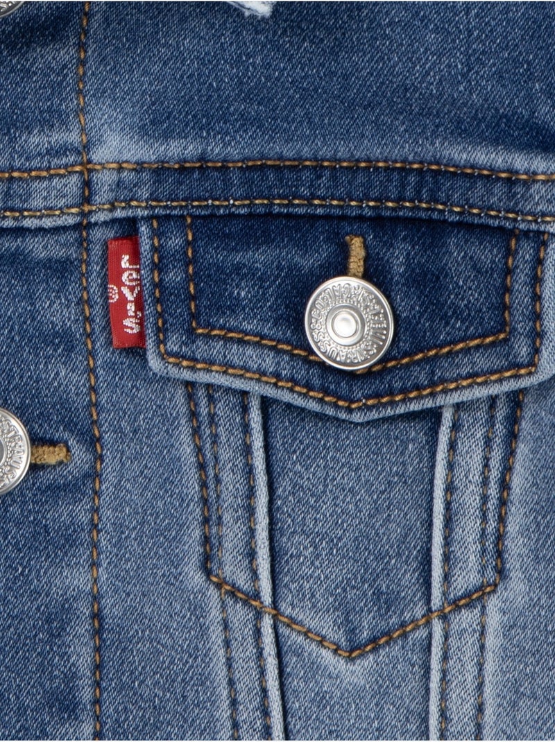 Blouson Bébé My first trucker - Levi's Kids Bleu denim - Kiabi