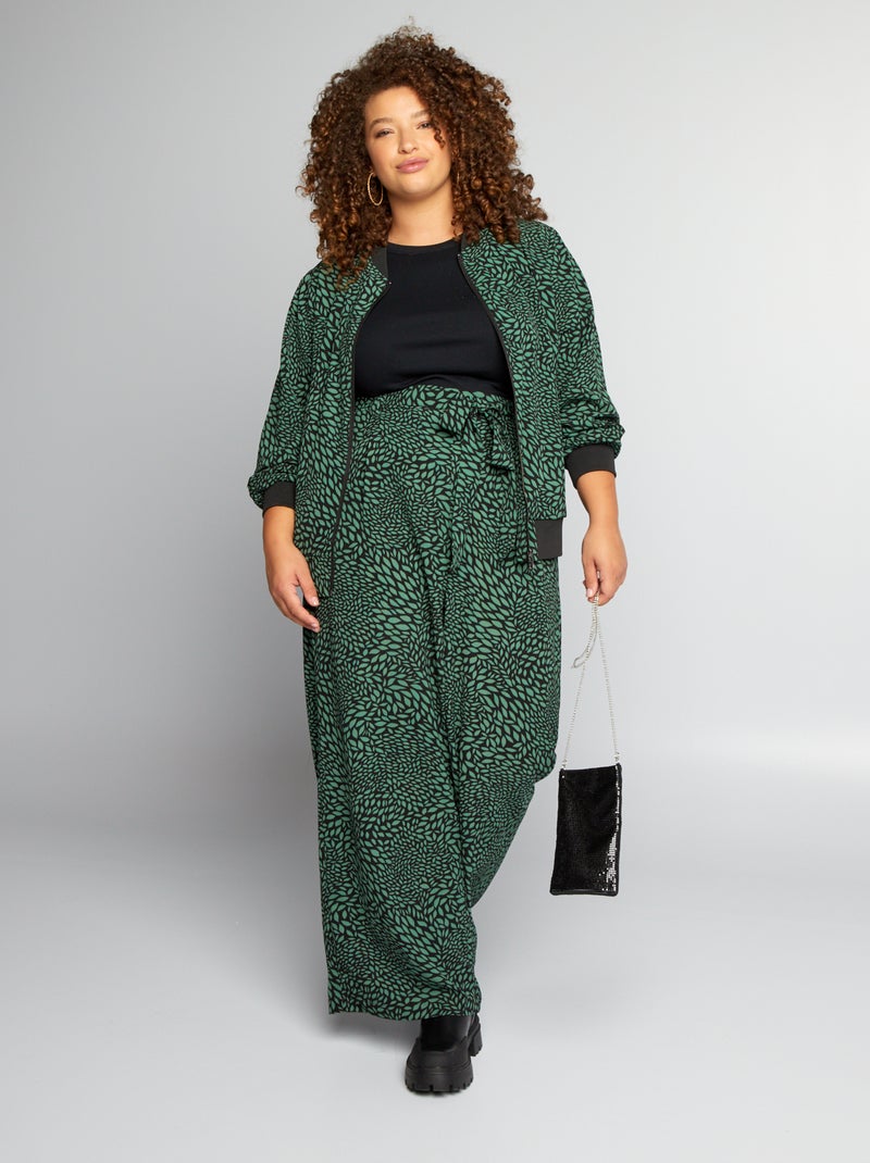 Blouson bomber léger Vert - Kiabi