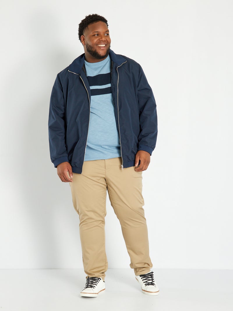 Blouson bomber Marine - Kiabi