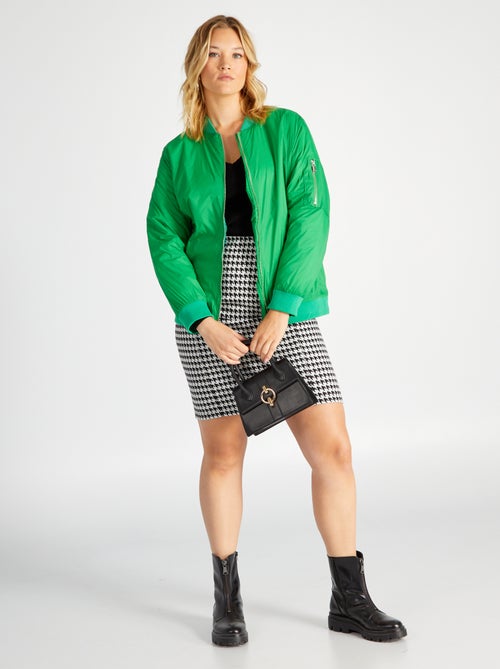 Blouson bomber 'Only Carmakoma' - Kiabi