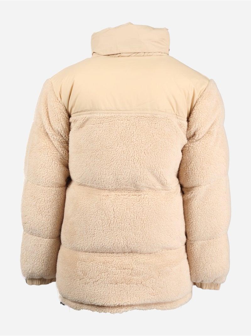 Blouson col montant - boom kids Crème - Kiabi