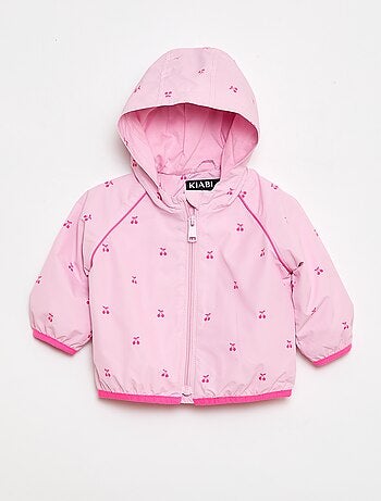 Blouson coupe-vent à capuche