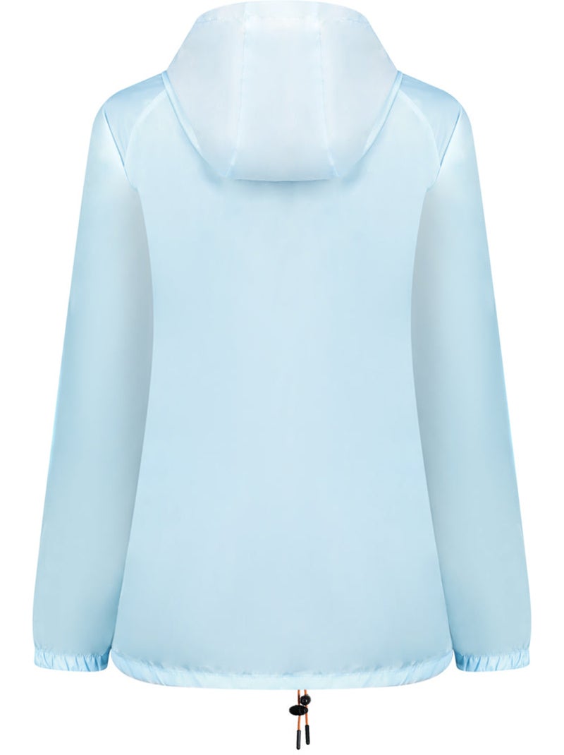 Blouson coupe-vent boateak – canadian peak Bleu ciel - Kiabi