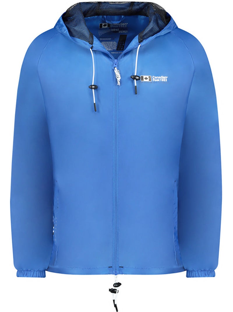 Blouson coupe-vent boateak – canadian peak Bleu roi - Kiabi