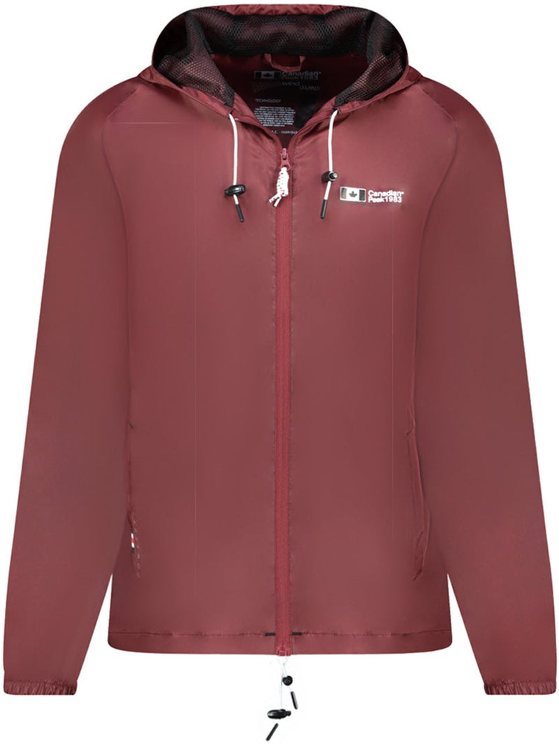 Blouson coupe-vent boateak – canadian peak Bordeaux - Kiabi