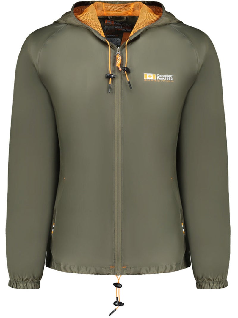 Blouson coupe-vent boateak – canadian peak Kaki - Kiabi