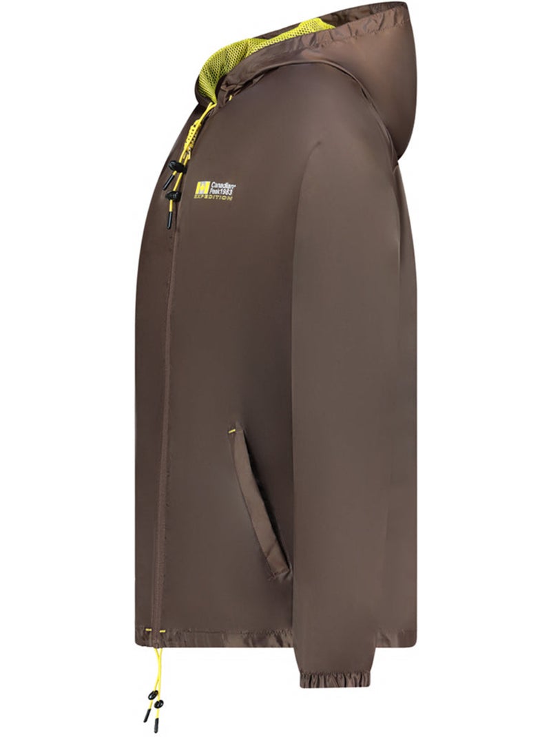 Blouson coupe-vent boateak – canadian peak Marron - Kiabi