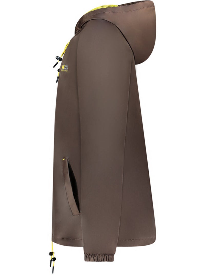 Blouson coupe-vent boateak – canadian peak Marron - Kiabi