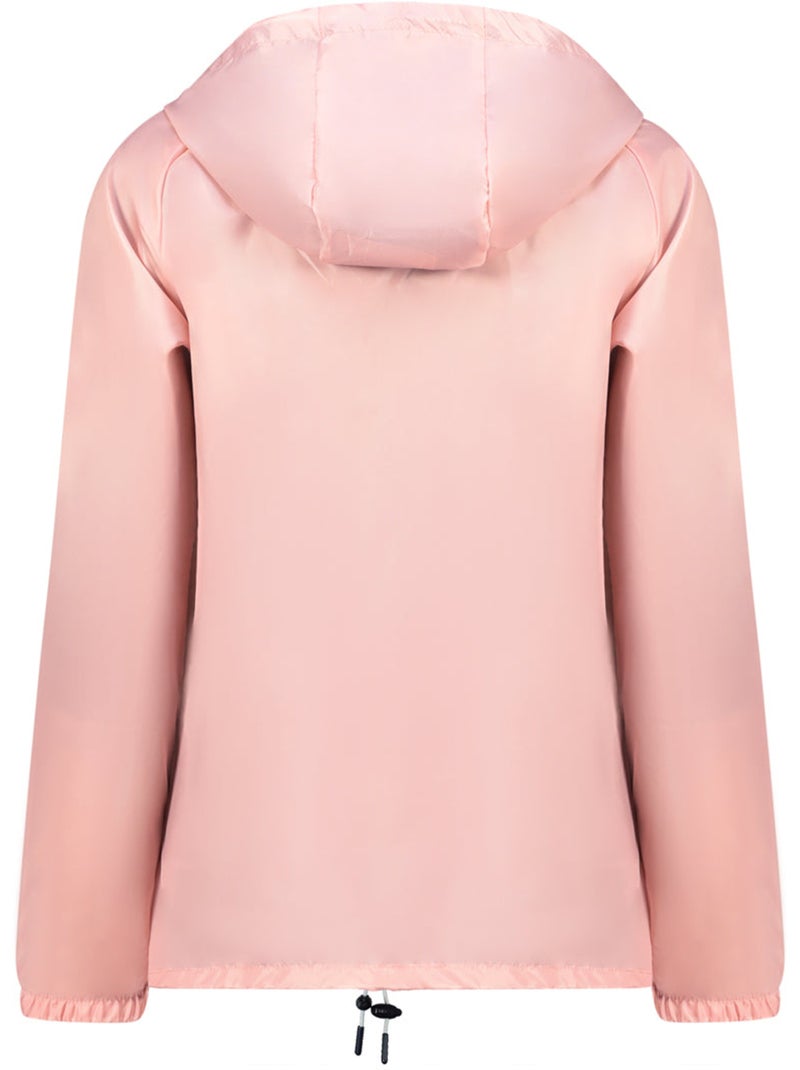 Blouson coupe-vent boateak – canadian peak Rose poudré - Kiabi