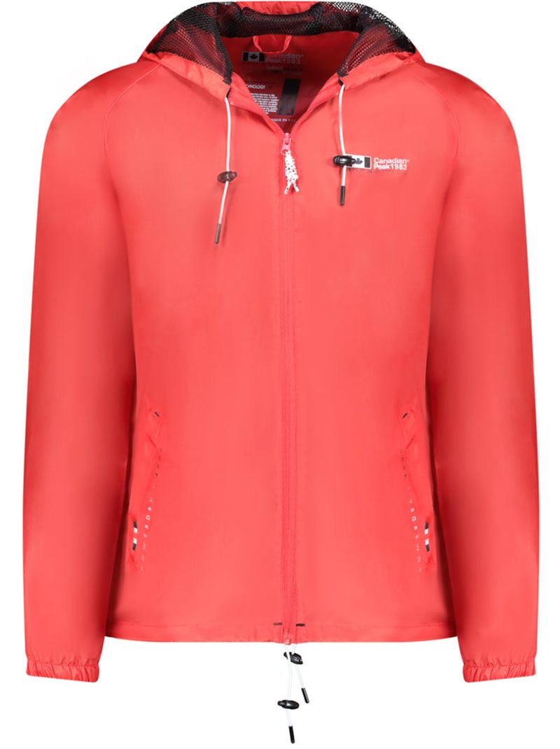 Blouson coupe-vent boateak – canadian peak Rouge - Kiabi