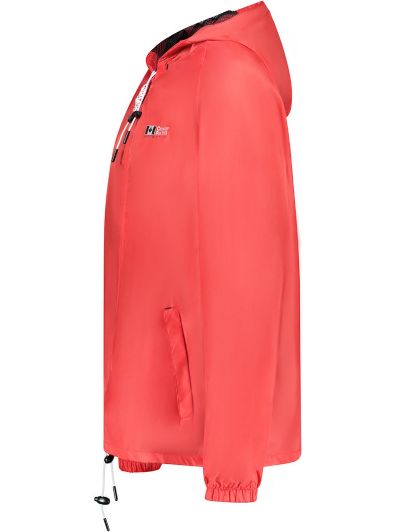 Blouson coupe-vent boateak – canadian peak Rouge - Kiabi