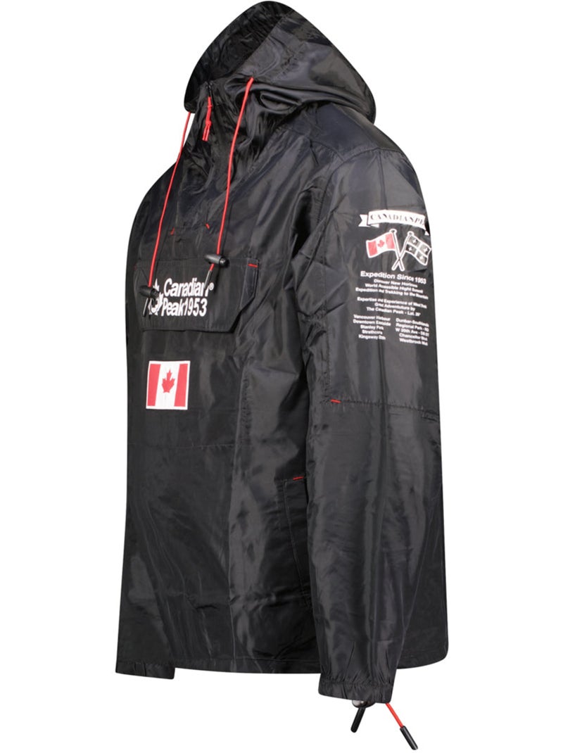 Blouson coupe-vent butaneak – canadian peak Noir - Kiabi