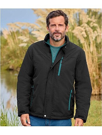 Blouson Coupe-Vent Microfibre Doublé Polaire - ATLAS FOR MEN