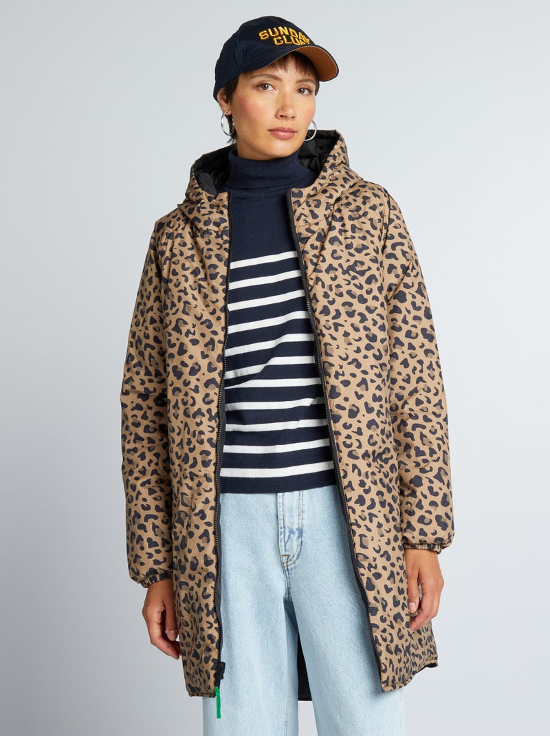 Blouson coupe-vent réversible Noir - Kiabi
