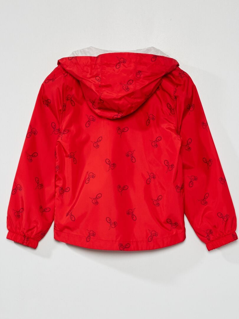 Blouson LERROS Coupe-vent Imperméable Rouge - Taille L - NEUF AVEC ÉTIQUETTE