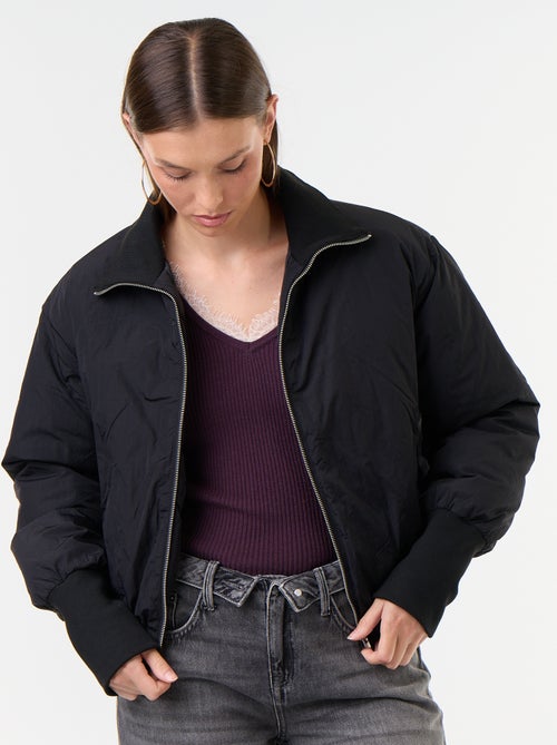 Blouson court forme boule - Kiabi Blouson court forme boule - Kiabi