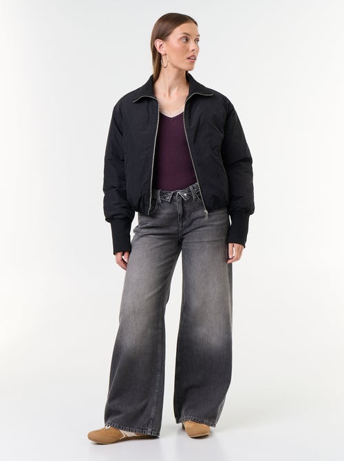 Blouson court forme boule - Kiabi Blouson court forme boule - Kiabi
