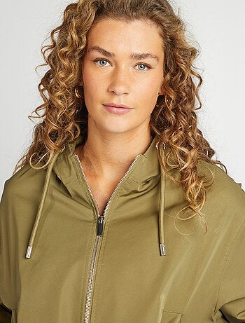 Blouson court oversize