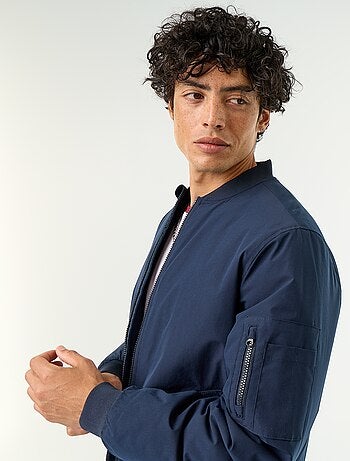 Blouson court style aviateur