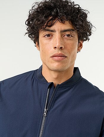 Blouson court style aviateur