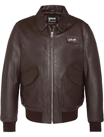 Blouson Cuir Homme Schott