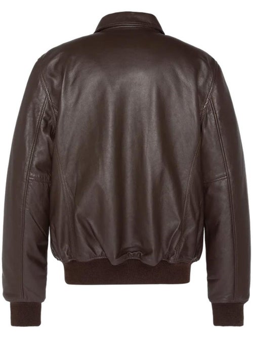 Blouson cuir Homme Schott - Kiabi Blouson cuir Homme Schott - Kiabi