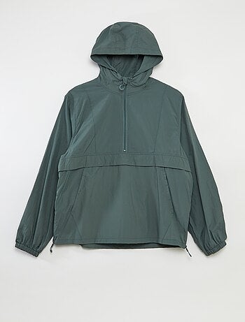 Blouson de pluie à capuche - collection facile à enfiler