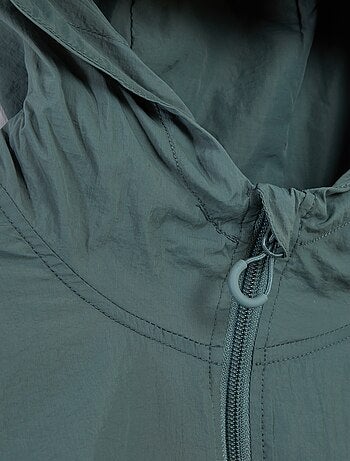 Blouson de pluie à capuche - collection facile à enfiler