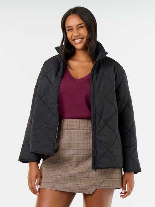 Blouson déperlant uni - Kiabi