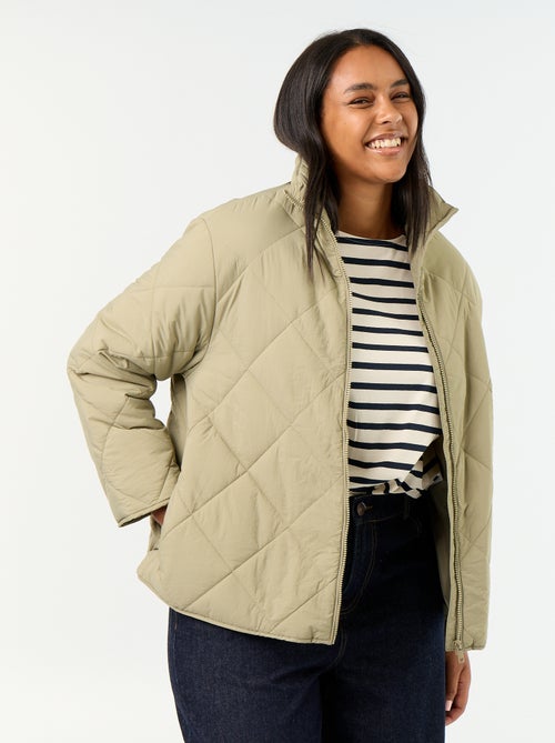 Blouson déperlant uni - Kiabi