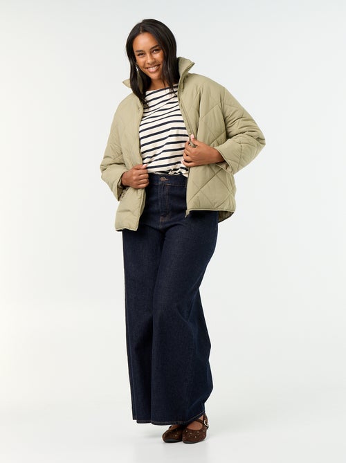 Blouson déperlant uni - Kiabi