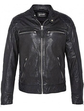 Blouson en Cuir Homme Schott