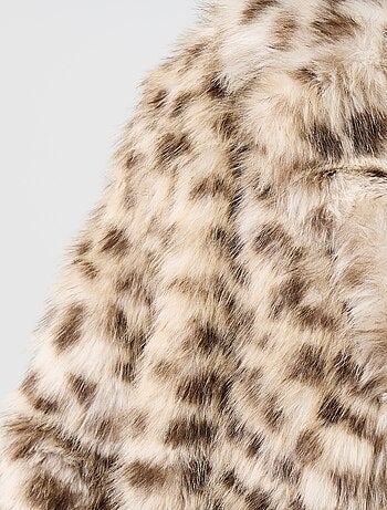 Blouson en fausse fourrure