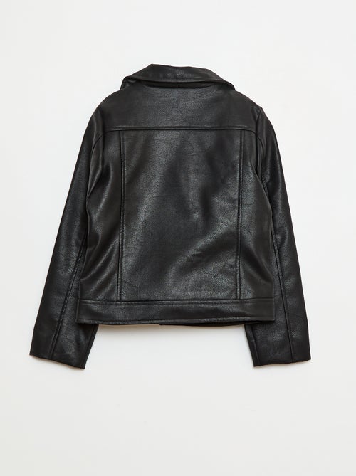 Blouson en simili texturé - Kiabi