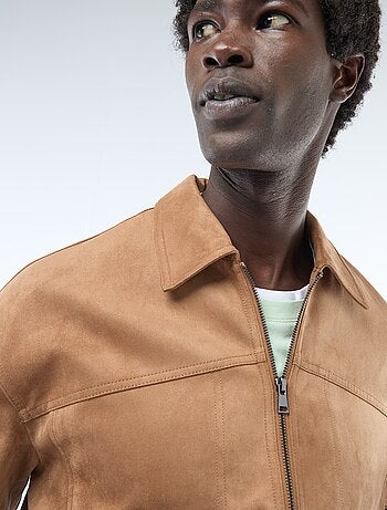 Blouson en suédine