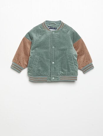 Blouson en velours côtelé
