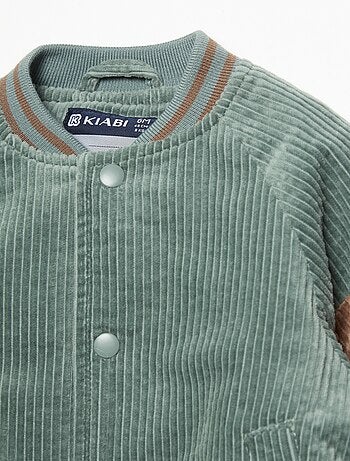 Blouson en velours côtelé
