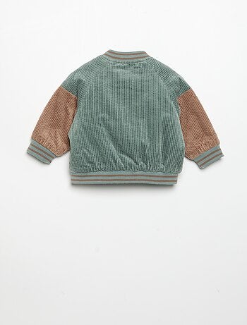 Blouson en velours côtelé