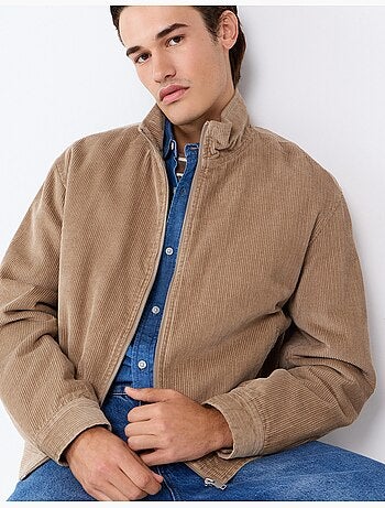 Blouson en velours côtelé, mo fashion