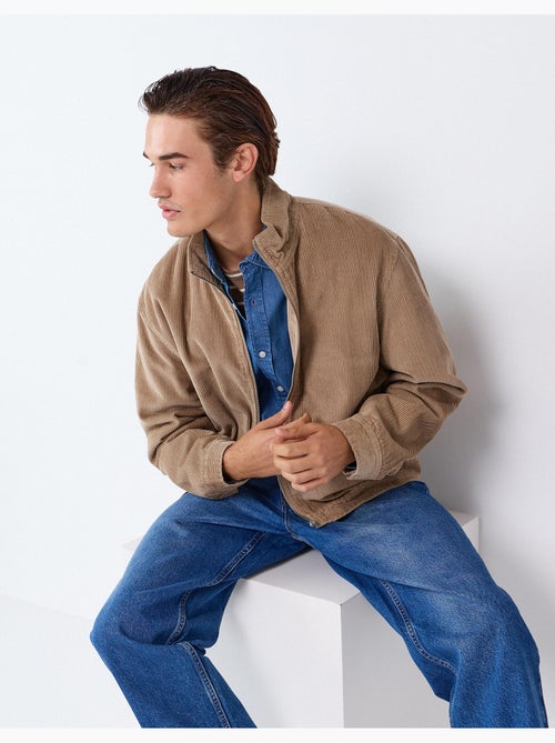 Blouson en velours côtelé, mo fashion - Kiabi Blouson en velours côtelé, mo fashion - Kiabi