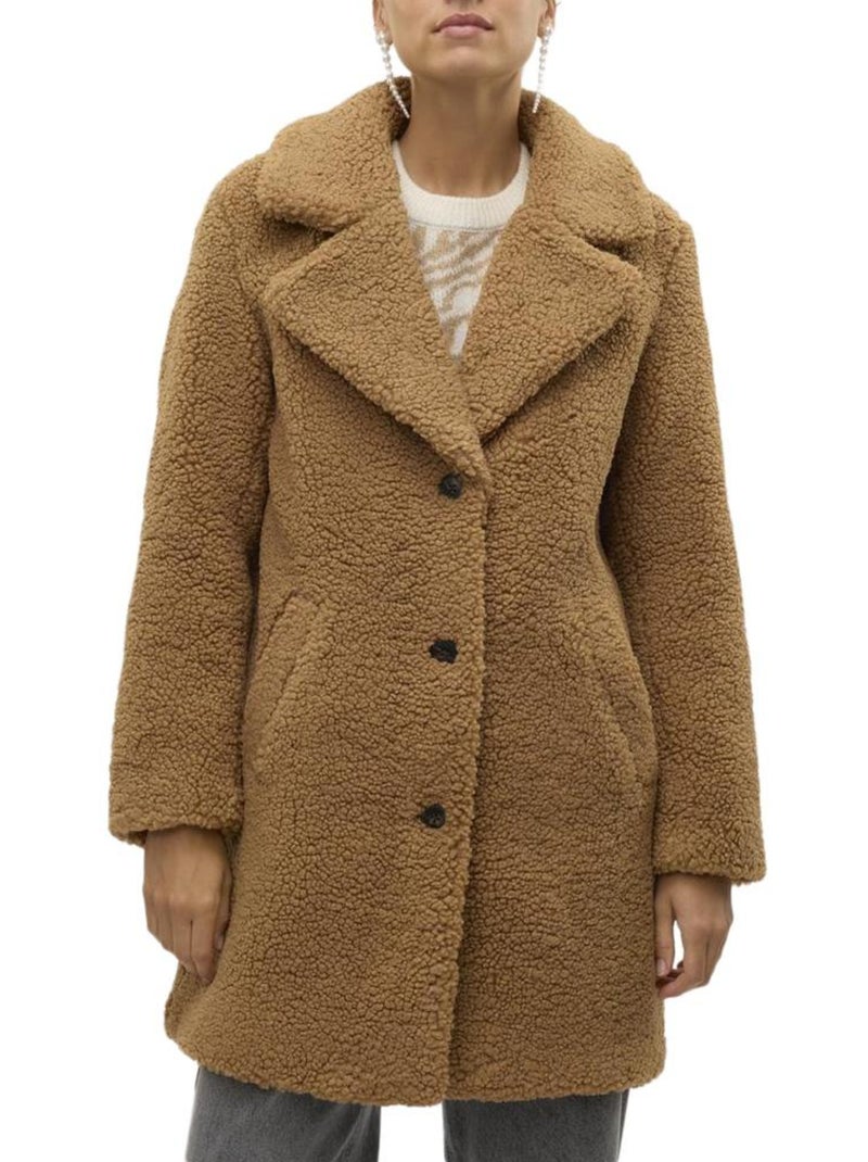 Blouson Femme Vero Moda Marron cappuccino - Kiabi