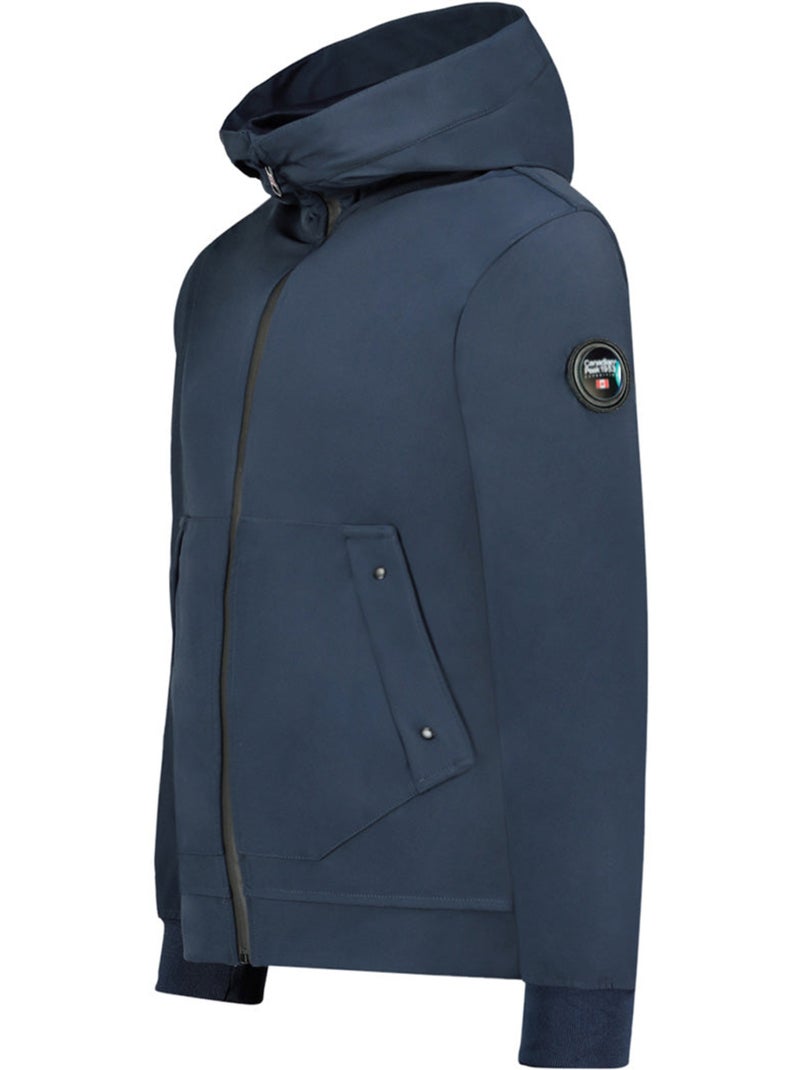 Blouson fin à capuche abraleak – canadian peak Bleu marine - Kiabi