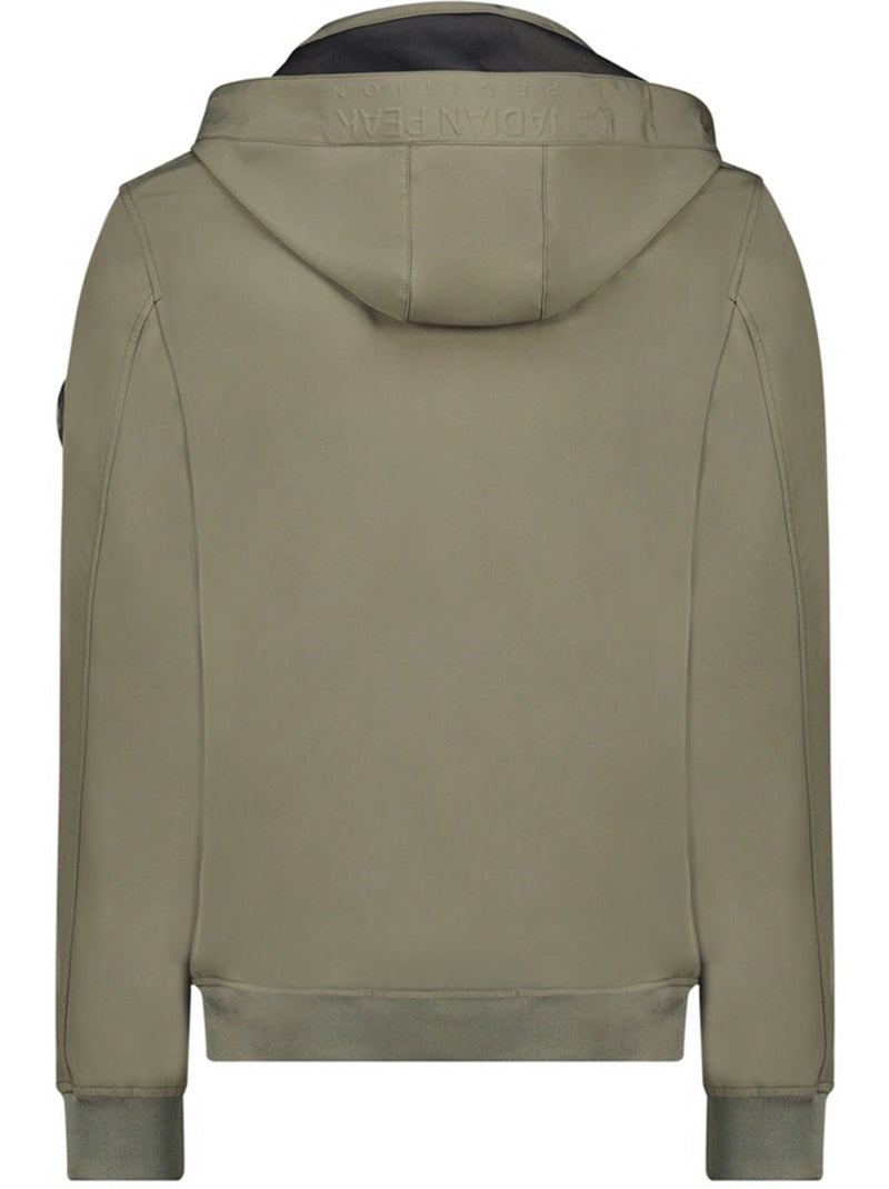 Blouson fin à capuche abraleak – canadian peak Kaki - Kiabi