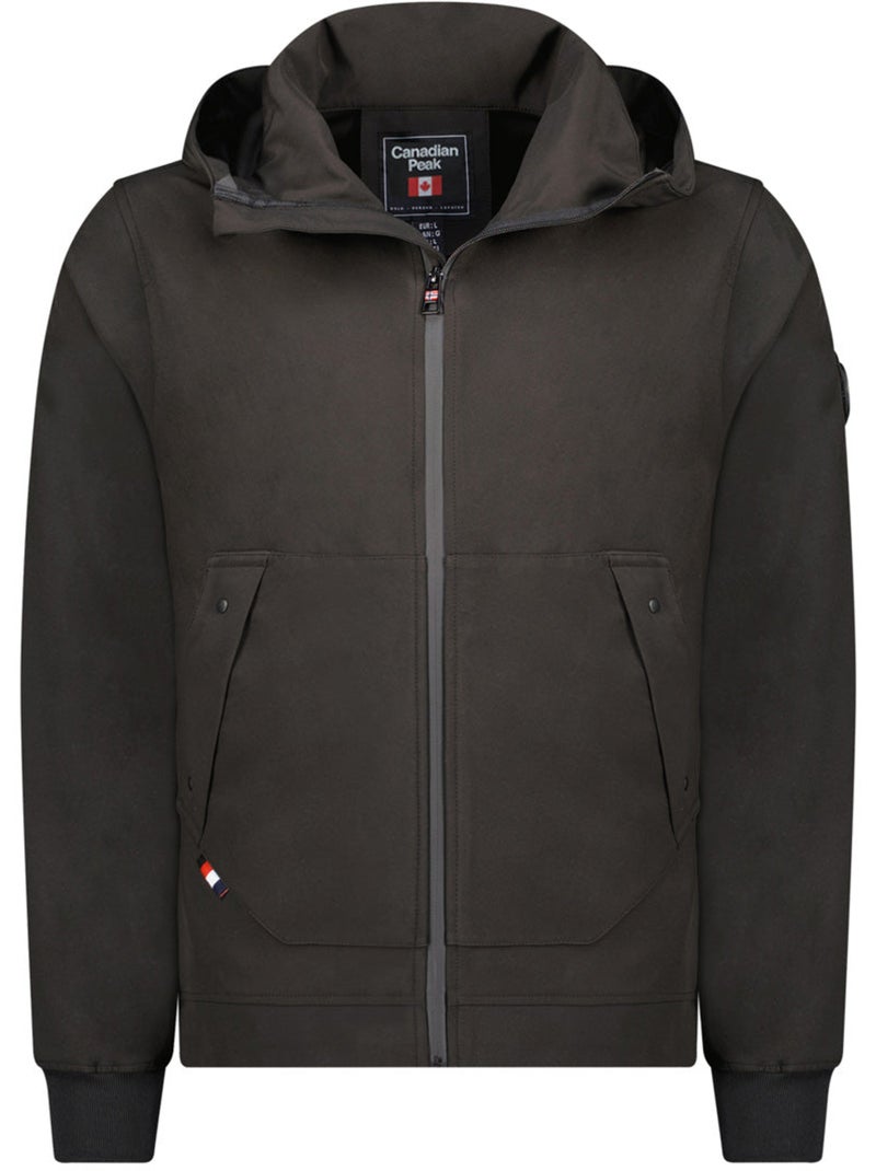 Blouson fin à capuche abraleak – canadian peak Noir - Kiabi