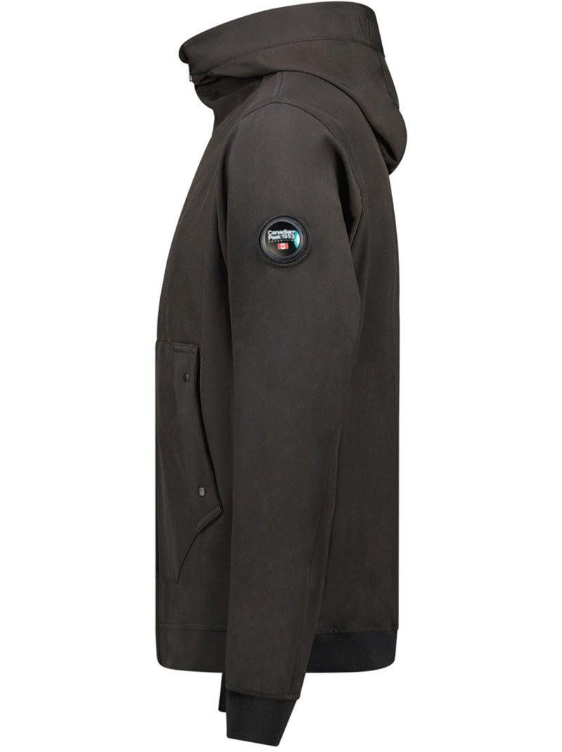 Blouson fin à capuche abraleak – canadian peak Noir - Kiabi